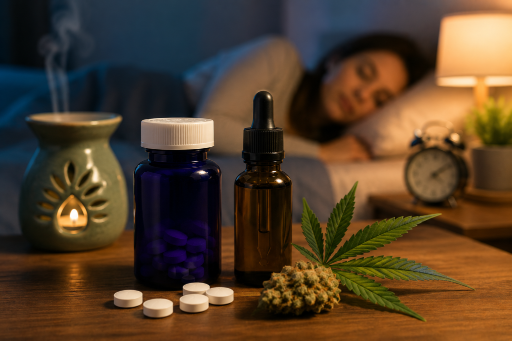 melatonin and cannabis
