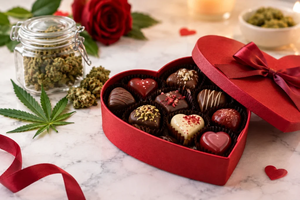 Cannabis infused chocolates