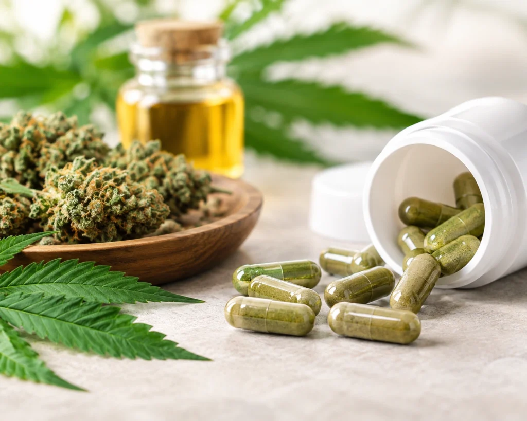 Cannabis capsules